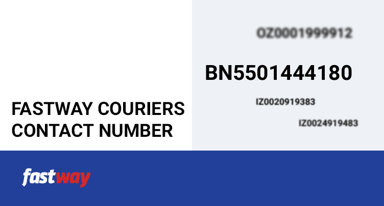 fastway couriers contact number